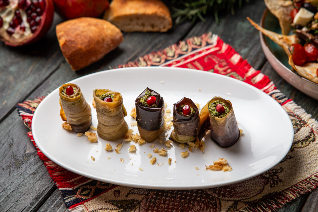 Eggplant rolls